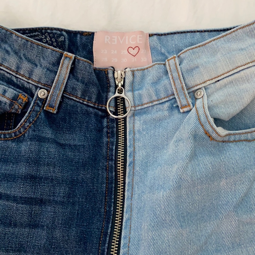 Revive super cute jeans zip up
